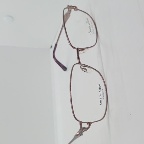 NWT WOMEN\'S SOPHIA LORENS EYEGLASS FRAMES BEAU RIVAGE BURGUNDY main image 4